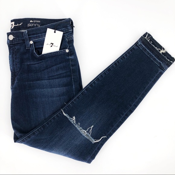 7 For All Mankind Denim - 7 For All Mankind The Ankle Skinny